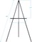 MEEDEN Beech Wood Display Wedding Easel Stand, Max Height 64'' Holds Up to 40"/11lb, Walnut Wooden A-Frame Tripod Studio Artist Floor Easel for Wedding Sign, Poster, Canvas, Show, Presenting
